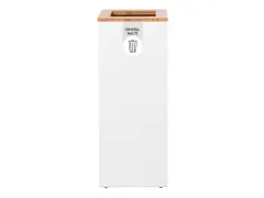 Afvalinzamelingsunit Lune Paxa Large 65 Liter Wim Bamboe Grijs