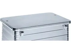 scharnierdeksel,v. kratwagen,LxB 1050x690mm,deksel m. band,2sluitingen