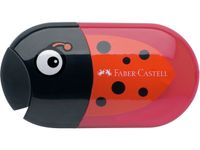 puntenslijper en gum Faber-Castell lieveheersbeestje