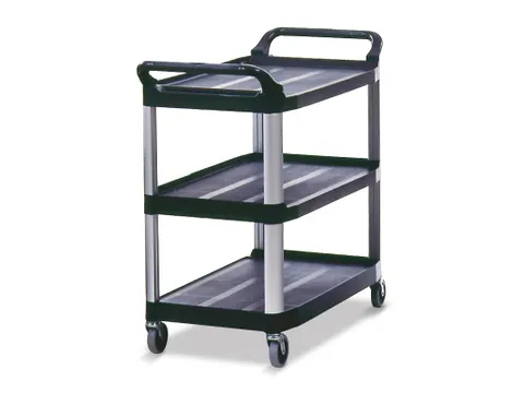 Werkwagen X-tra Rubbermaid Zwart