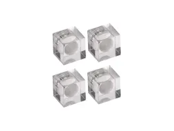Neodymium kubusmagneet acryl 15x15x15mm 1,5 kg 4 stuks