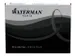 Inktpatroon Waterman kort Zwart 6 stuks