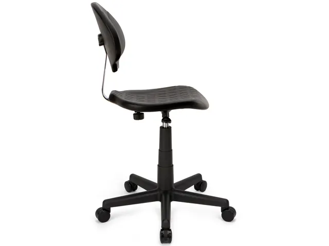 Chaise de travail sur roulettes Medium Noir