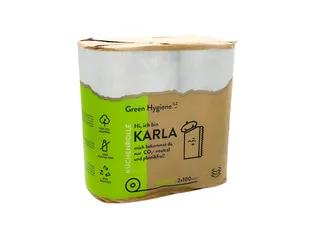 Keukenrollen 100% recycled 3-laags 100% CO2 Neutraal Doos 36 Rol - 2