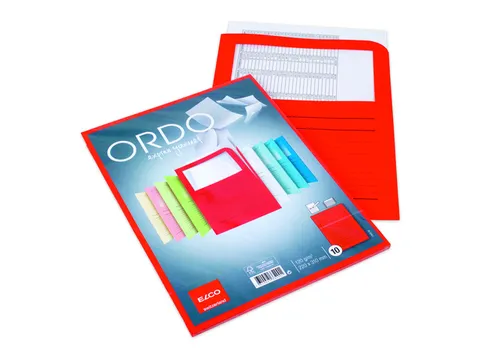 Map Elco Ordo Classico A4 120gr rood - verp.10220 x 310mm