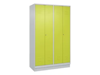 PBM-locker,HxBxD 1950x1200x500mm,4vak,vak B 300mm,cil.-slot - 1