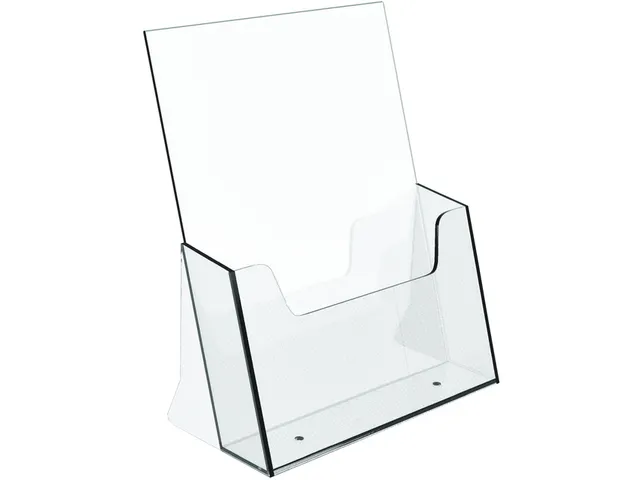 Folderhouder Europel A5 transparant