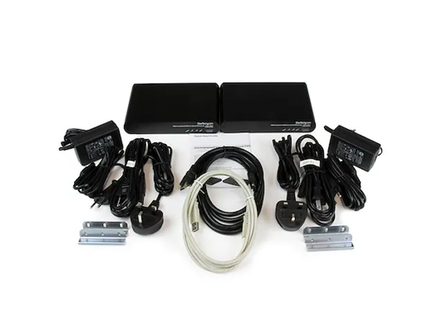USB HDMI over Cat 5e / Cat 6 KVM-console-extender met 1080p niet-gecom
