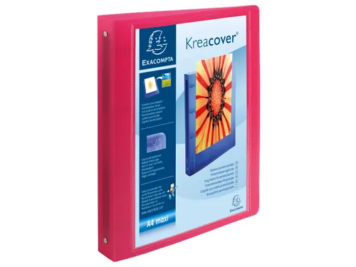 Exacompta Personaliseerbare Ringmap Kreacover A4+ Pp 4r Assorti
