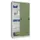 schuifdeurkast,HxBxD 1950x1000x600mm,RAL7035,front RAL6011