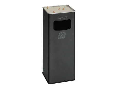 Combi-asbak Hxd 665X260X230Mm Vierkant Antiekzilver