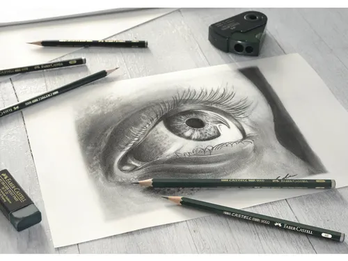 Potlood Faber-Castell 9000 Perfect Pencil in geschenketui