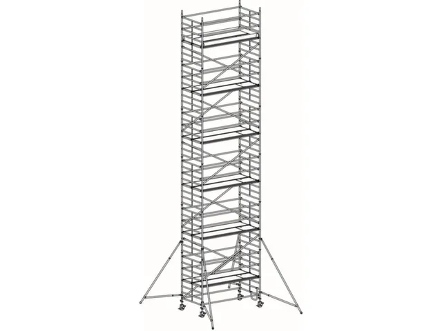 rolsteiger,reik H 13,4m,steiger H 12,64m,6platform(s),m. luik