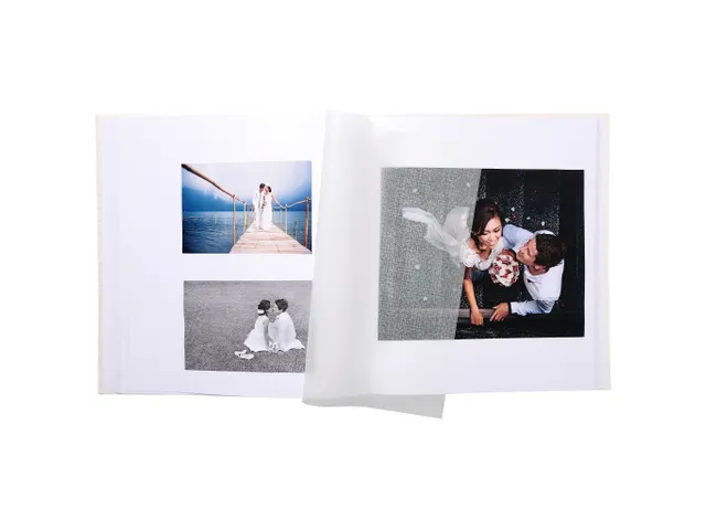 Fotoalb HARMONY 29x3 2cm 60bl wit+hart