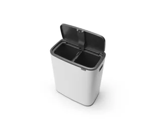 Afvalbak Bo Touch Bin 2x30 Liter Wit - 3