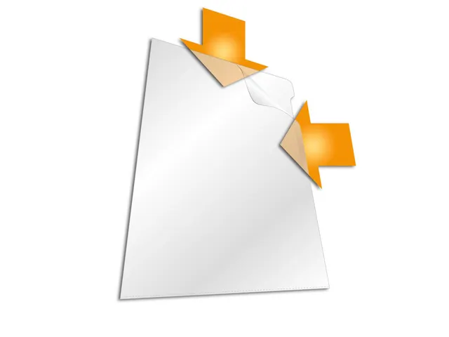 Transparante L-map STANDARD A4 rPP pak van 100