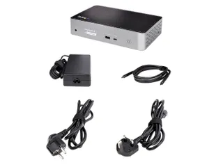 StarTech USB-C Docking Station 4K Quad Monitor 100W PD LAN - 7