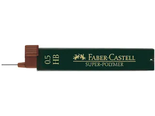 Potloodstift Faber-Castell HB 0.5mm super-polymer koker à 12 stuks - 1