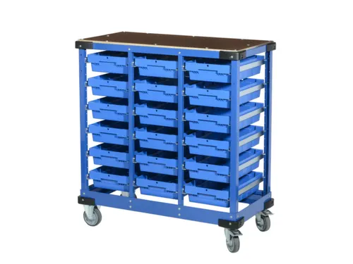 transportwagens voor houders,HxLxB 1120x1120x590mm,draagverm. 250kg