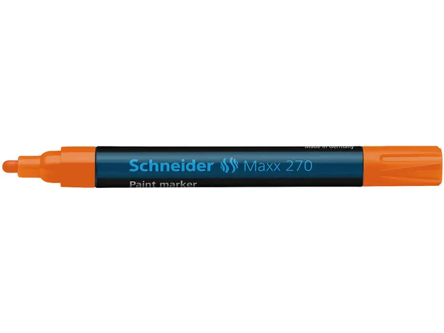 Lakmarker Schneider Maxx 270 1-3mm Oranje