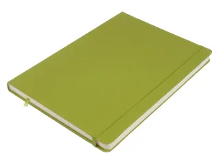 Schetsboek Kangaro A4 lime green PU HC 80 vel 140gr roomwit met elasti - 3