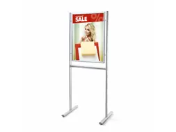 Infobord Design Standaard 25 mm Rechte Hoeken A1