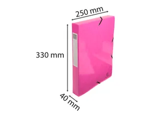 Klasseerdoos IDERAMA rug 40mm roze - 10