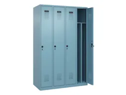 locker voor scheiding van kleding,HxBxD 1850x1200x500mm,4vak
