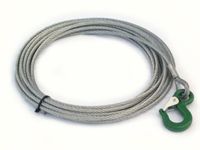 Kabel Inklusief Haak Voor Wand Kabellier 0.75t L 15m Diam. 5mm