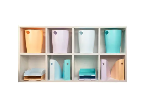 ECOBIN Papiermand A quarel pastelgroen