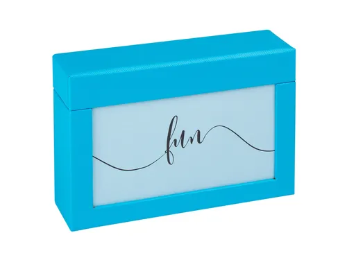 Fotobox walther design Fun 10x15cm 100 foto's oceaan blauw