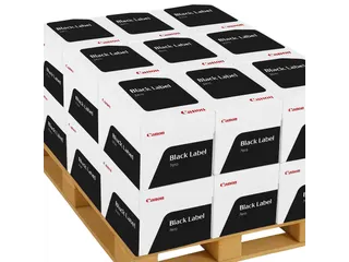 Kopieerpapier A4 80 Gram Black Label Zero Fsc Halve Pallet - 1