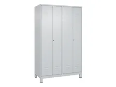 locker voor scheiding van kleding,HxBxD 1950x1200x500mm,4vak