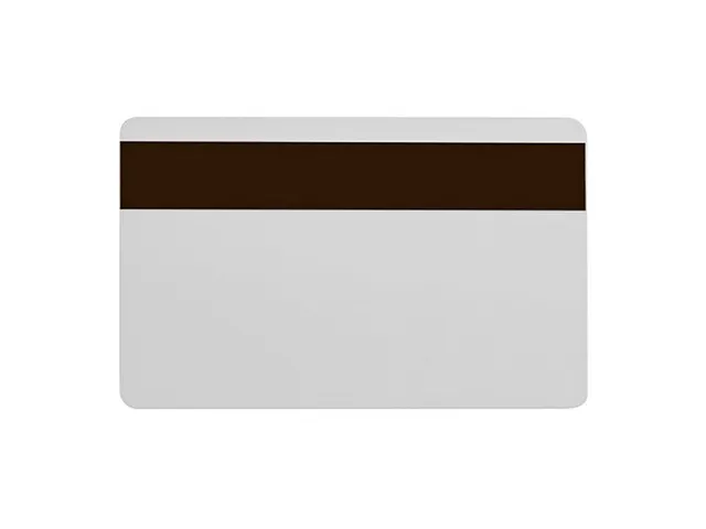 Zebra 104524-103 Premier Plus PVC Kaart met 3-Track Magneetstrip Wit