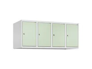 opzetkast,v. locker,4vak.,vak B 300mm,HxBxD 500x1200x500mm - 2