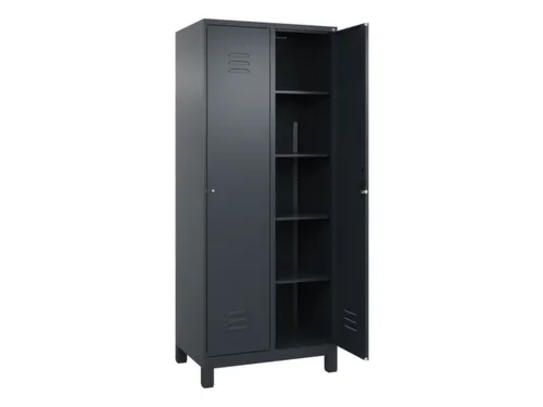 wasgoedverdeelkast,HxBxD 1950x800x500mm,vak B 400mm,cilinderslot