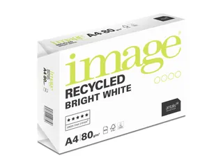 Image Recycled Kopieerpapier A4 80 Gram Bright White Voordeelbundel - 1