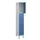 lockerkast,HxBxD 1950x300x500mm,1x3vakken,vak B 300mm,cil.-slot,voeten