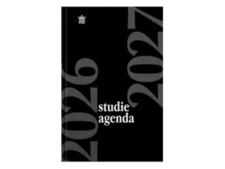 Schoolagenda 2026-2027 Ryam Studie 7dagen/2pagina's zwart - 1