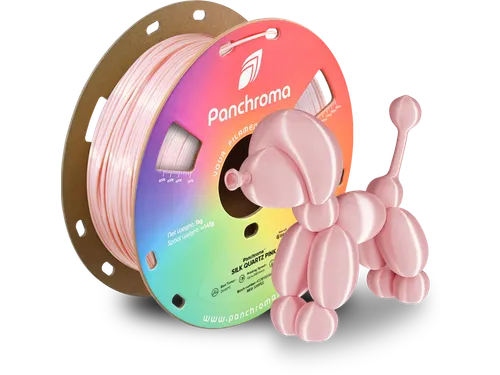 Polymaker 3D printer Filament Panchroma PLA Silk 1,75mm KwartsRoze 1kg