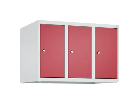 opzetkast,v. locker,3vak.,vak B 250mm,HxBxD 500x750x500mm,vleugeldeur