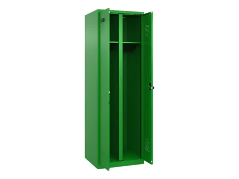 locker voor scheiding van kleding,HxBxD 1850x600x500mm,2vak