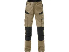 Fristads 2555 STFP werkbroek, kakigroen/zwart, maat 62, per stuk