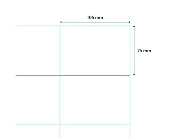 Etiket Qbasic A4 1.000 vel 105x74 mm 8000 labels