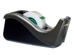 Plakbandhouder Scotch C60 zwart + 1rol magic tape 19mmx33m