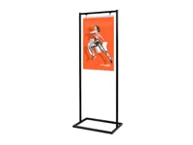 OUTLET Poster Display Decor Sway Dubbelzijdig A1 Zwart