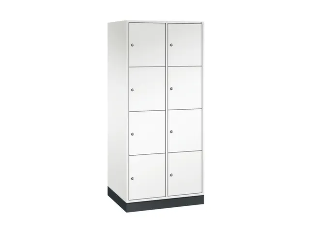 armoire multicases grand volume,HxlxP 1950x820x600mm,2x4compartiments