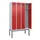 locker voor scheiding van kleding,HxBxD 2120x1200x500mm,4vak