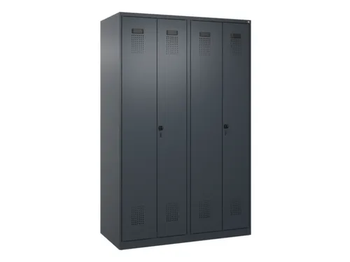 PBM-locker,HxBxD 1850x1200x500mm,4vak,vak B 300mm,draaigrendel