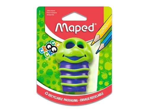 Puntenslijper Maped Croc Croc Bug 2-gaats assorti